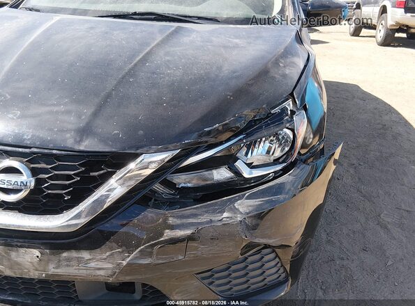 3N1AB7AP0JY257527 2018 NISSAN SENTRA Black Вид спереду