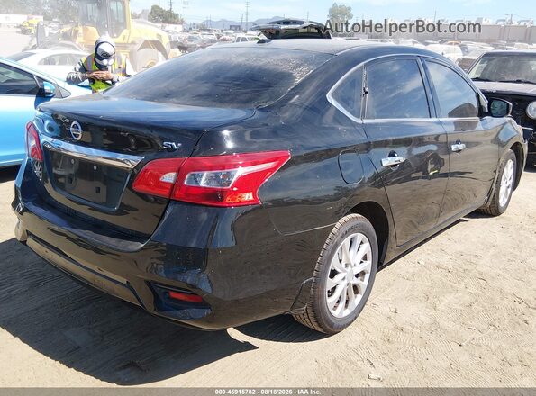 3N1AB7AP0JY257527 2018 NISSAN SENTRA Black Задня права чверть