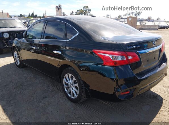 3N1AB7AP0JY257527 2018 NISSAN SENTRA Black Задня ліва чверть