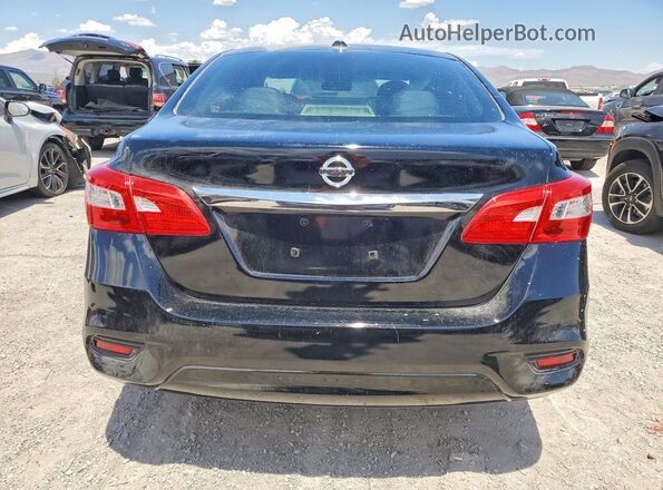 3N1AB7AP0JY259892 2018 NISSAN SENTRA Черный Вид сзади