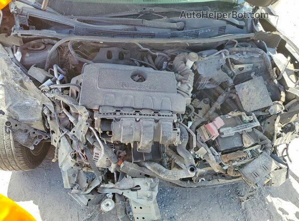3N1AB7AP0JY259892 2018 NISSAN SENTRA Черный Вид задней части салона
