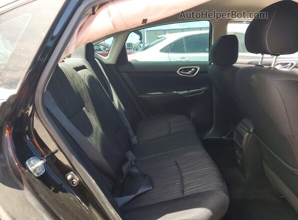 3N1AB7AP0JY259892 2018 NISSAN SENTRA Черный Вид задних сидений