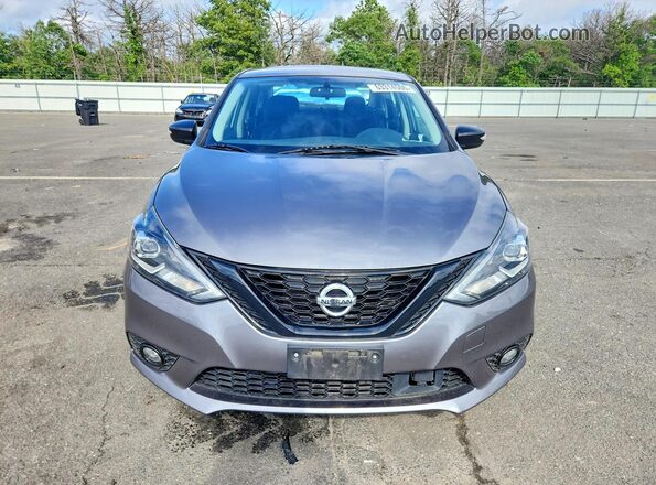 3N1AB7AP0JY272299 2018 NISSAN SENTRA Серый Вид спереди