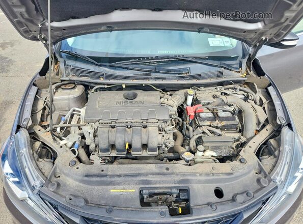 3N1AB7AP0JY272299 2018 NISSAN SENTRA Серый Вид задней части салона