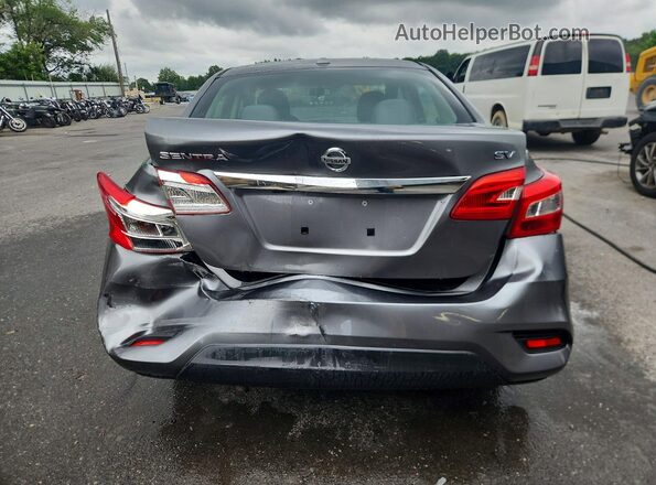 3N1AB7AP0JY295808 2018 NISSAN SENTRA Gray Vista trasera