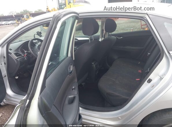 3N1AB7AP0JY306662 2018 NISSAN SENTRA Silver VIN კოდის სტიკერის ხედი