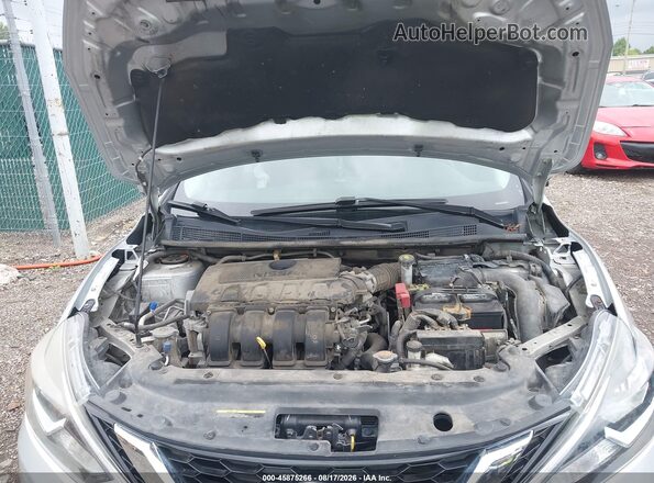 3N1AB7AP0JY306662 2018 NISSAN SENTRA Silver უკანა ხედი
