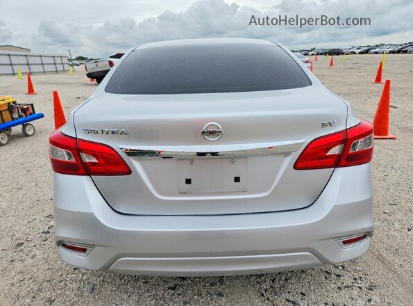 3N1AB7AP0JY307410 2018 NISSAN SENTRA Silver Vista trasera