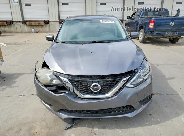 3N1AB7AP0JY320352 2018 NISSAN SENTRA Серый Вид спереди