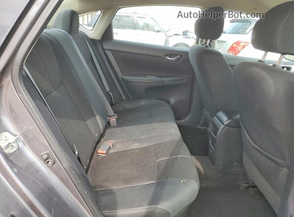 3N1AB7AP0JY320352 2018 NISSAN SENTRA Серый Вид задних сидений