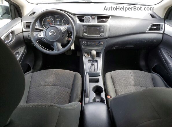 3N1AB7AP0JY320352 2018 NISSAN SENTRA Серый Вид панели приборов