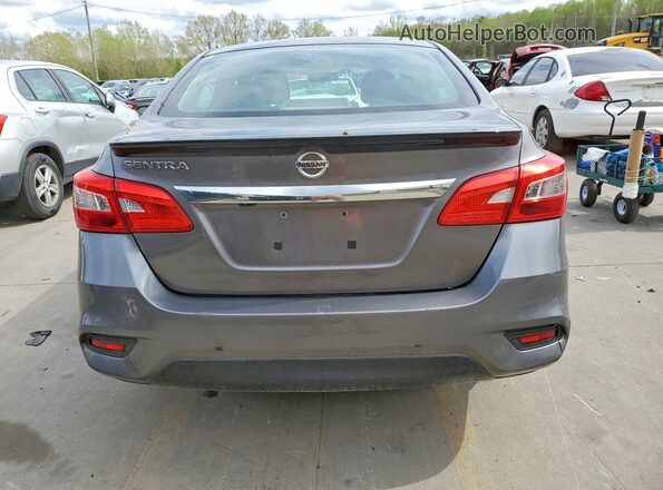 3N1AB7AP0JY320352 2018 NISSAN SENTRA Серый Вид сзади