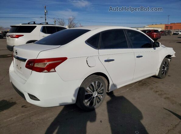 3N1AB7AP0JY338916 2018 NISSAN SENTRA White Задня права чверть