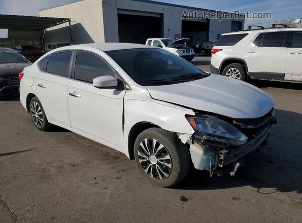 3N1AB7AP0JY338916 2018 NISSAN SENTRA White Передня права чверть