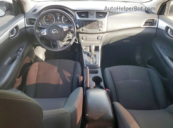 3N1AB7AP0JY338916 2018 NISSAN SENTRA White Вид панелі приладів