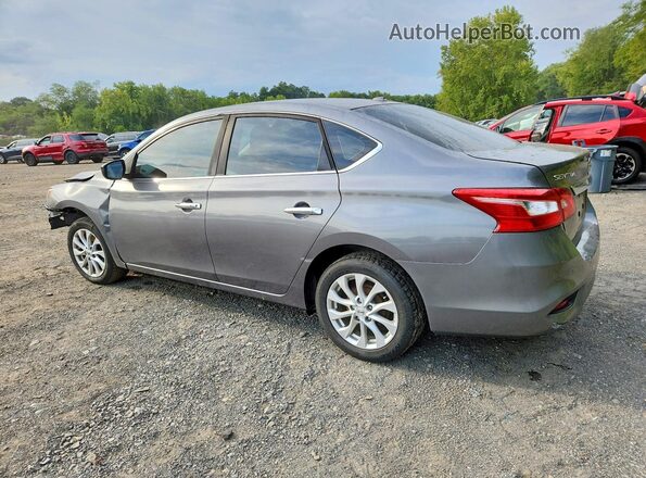 3N1AB7AP0KL602750 2019 NISSAN SENTRA Gray უკანა მარჯვენა
