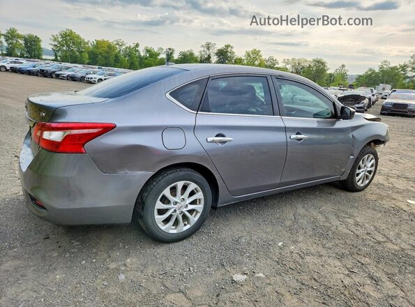 3N1AB7AP0KL602750 2019 NISSAN SENTRA Gray წინა ხედი