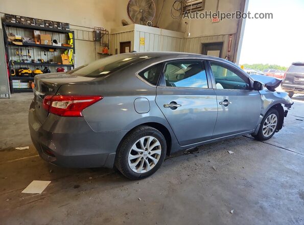 3N1AB7AP0KL622903 2019 NISSAN SENTRA Gray Tył prawy