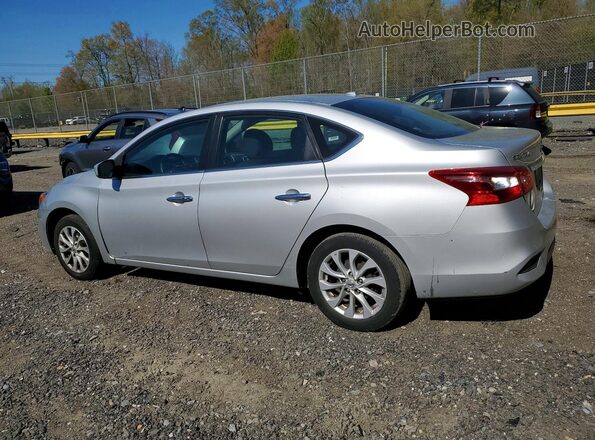 3N1AB7AP0KL626787 2019 NISSAN SENTRA Silver Rear left