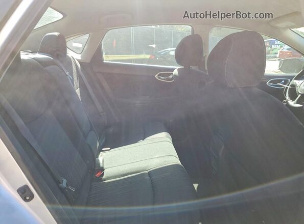 3N1AB7AP0KL626787 2019 NISSAN SENTRA Silver Rear seats view