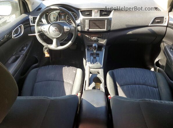 3N1AB7AP0KL626787 2019 NISSAN SENTRA Silver Dashboard view