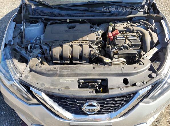 3N1AB7AP0KL626787 2019 NISSAN SENTRA Silver Rear interior view