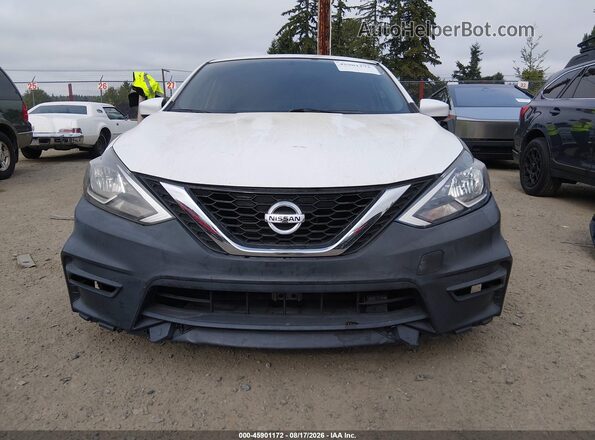 3N1AB7AP0KY212508 2019 NISSAN SENTRA White Vista del cuadro de instrumentos