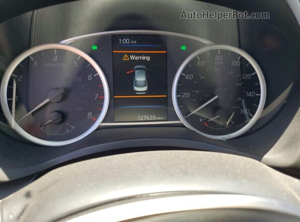 3N1AB7AP0KY216140 2019 NISSAN SENTRA White Widok zestawu wskaźników