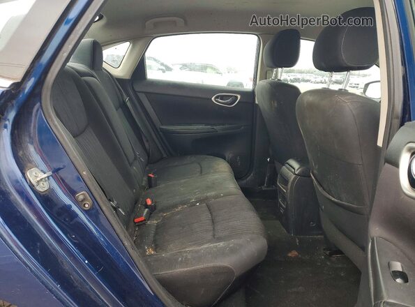 3N1AB7AP0KY222603 2019 NISSAN SENTRA Синий Вид задних сидений