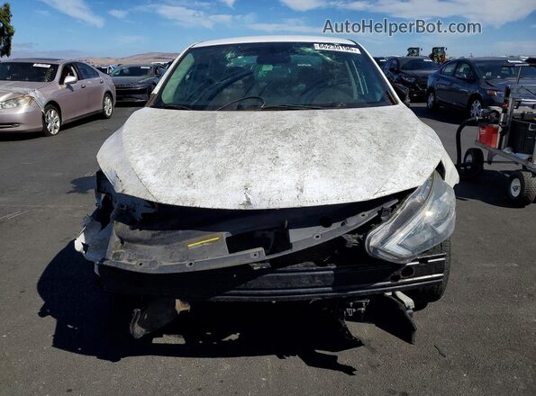 3N1AB7AP0KY227235 2019 NISSAN SENTRA Белый Вид спереди