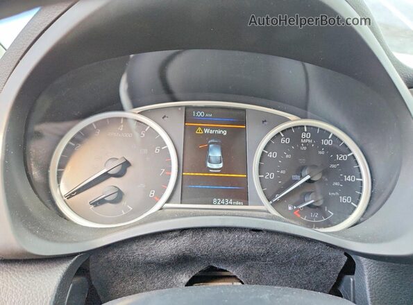 3N1AB7AP0KY232192 2019 NISSAN SENTRA Black Vista del cuadro de instrumentos