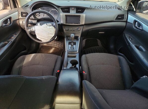 3N1AB7AP0KY232192 2019 NISSAN SENTRA Black Vista del salpicadero
