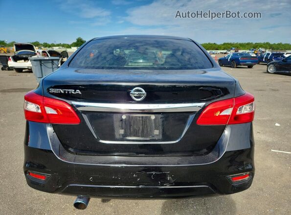 3N1AB7AP0KY232192 2019 NISSAN SENTRA Black Vista trasera