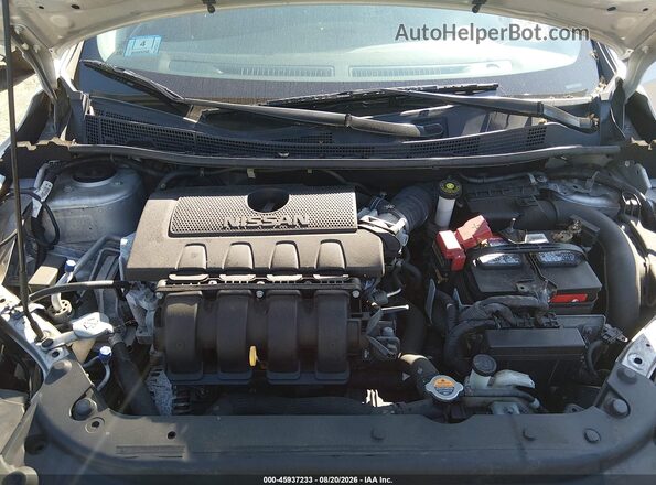 3N1AB7AP0KY234489 2019 NISSAN SENTRA Серебряный Вид сзади