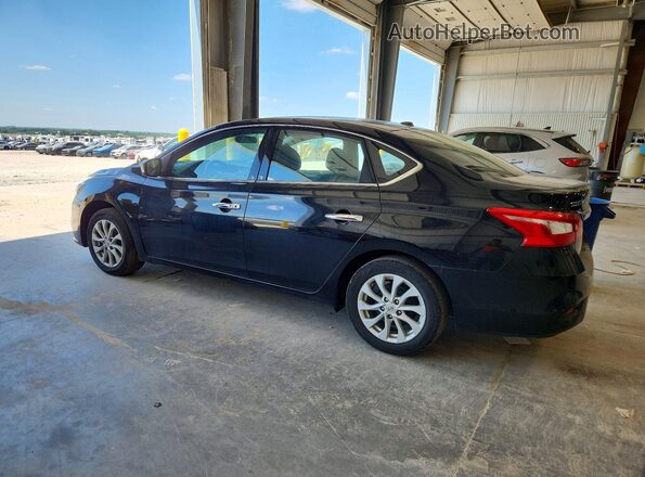 3N1AB7AP0KY234833 2019 NISSAN SENTRA Black Tył lewy