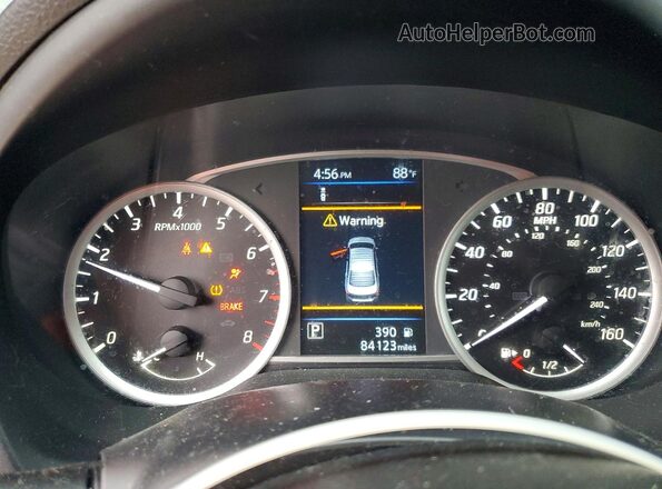 3N1AB7AP0KY253642 2019 NISSAN SENTRA Gray Instrument cluster view