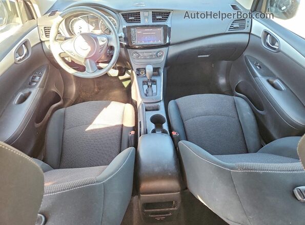 3N1AB7AP0KY277598 2019 NISSAN SENTRA Blue Առջևի վահանակի տեսք