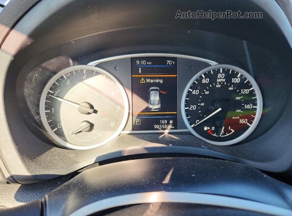 3N1AB7AP0KY277598 2019 NISSAN SENTRA Blue Սարքավորումների վահանակի տեսք