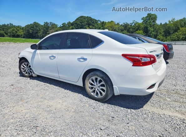 3N1AB7AP0KY299178 2019 NISSAN SENTRA White Tył lewy