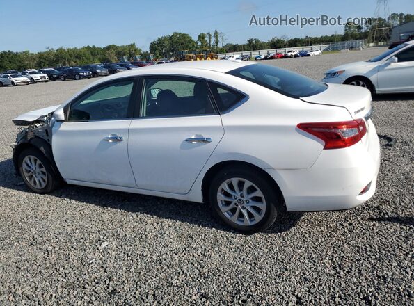 3N1AB7AP0KY315993 2019 NISSAN SENTRA White Rear left