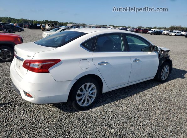 3N1AB7AP0KY315993 2019 NISSAN SENTRA White Rear right