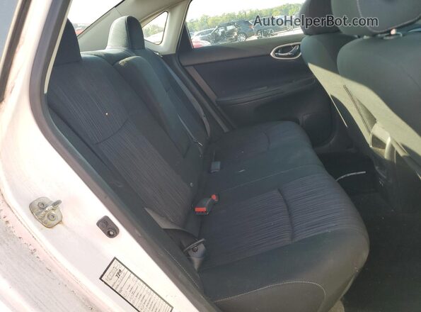 3N1AB7AP0KY315993 2019 NISSAN SENTRA White Rear seats view