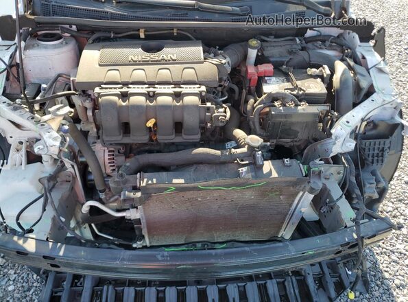 3N1AB7AP0KY315993 2019 NISSAN SENTRA White Rear interior view