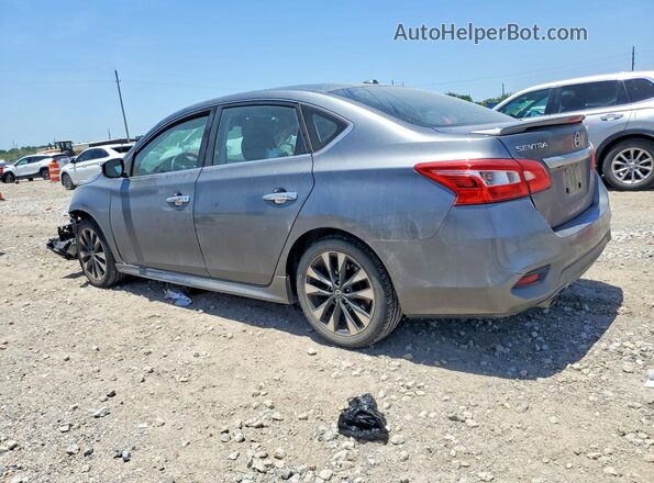 3N1AB7AP0KY318215 2019 NISSAN SENTRA Gray Հետևի ձախ