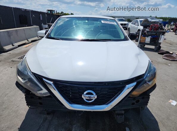 3N1AB7AP0KY332972 2019 NISSAN SENTRA White Вид спереду