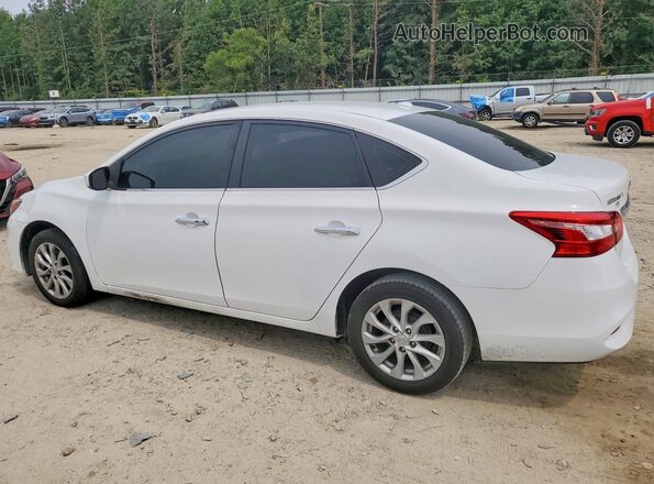 3N1AB7AP0KY339842 2019 NISSAN SENTRA White უკანა მარცხენა