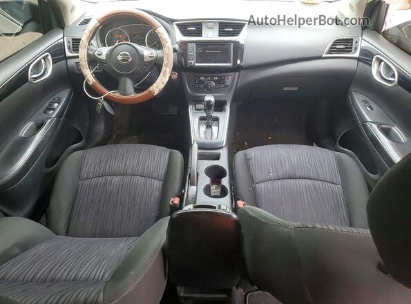 3N1AB7AP0KY339842 2019 NISSAN SENTRA White წინა პანელის ხედი
