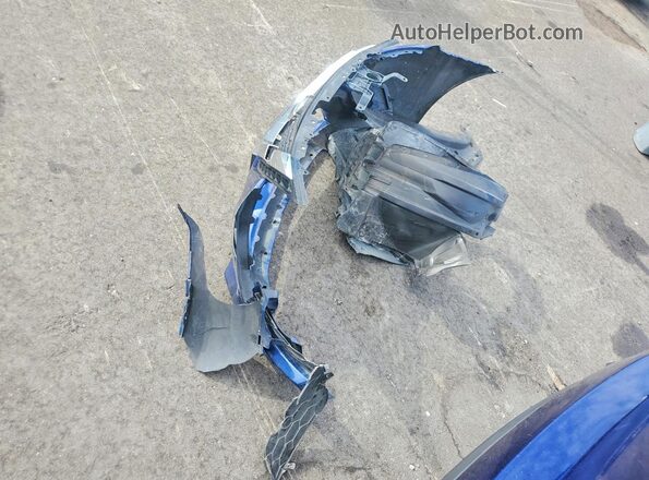 3N1AB7AP0KY346046 2019 NISSAN SENTRA Blue Vista del compartimento del motor