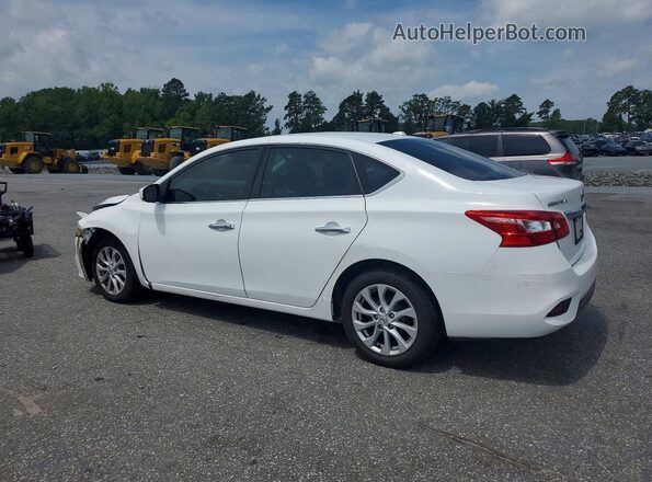 3N1AB7AP0KY360206 2019 NISSAN SENTRA White უკანა მარცხენა