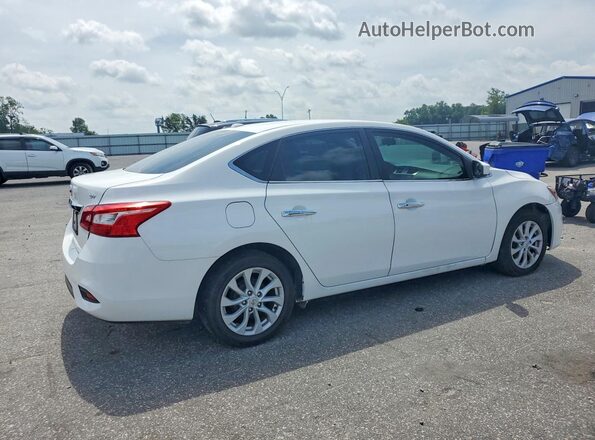 3N1AB7AP0KY360206 2019 NISSAN SENTRA White უკანა მარჯვენა
